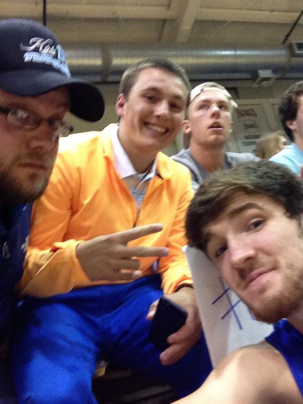 GrantShope's tweet photo. #MidnightHawkEm with my boy @Anglin5Will7 and everyone's favorite player @tyler_dominy514 http://t.co/2HpWHccrJX