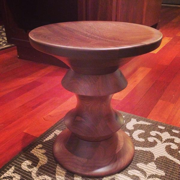 kasabo15's tweet photo. Thanks to @Thomas_Interior & @HermanMiller for hosting a great CEU event & sending me home w/ an #Eames #WalnutStool http://t.co/gbtKZiJv2O