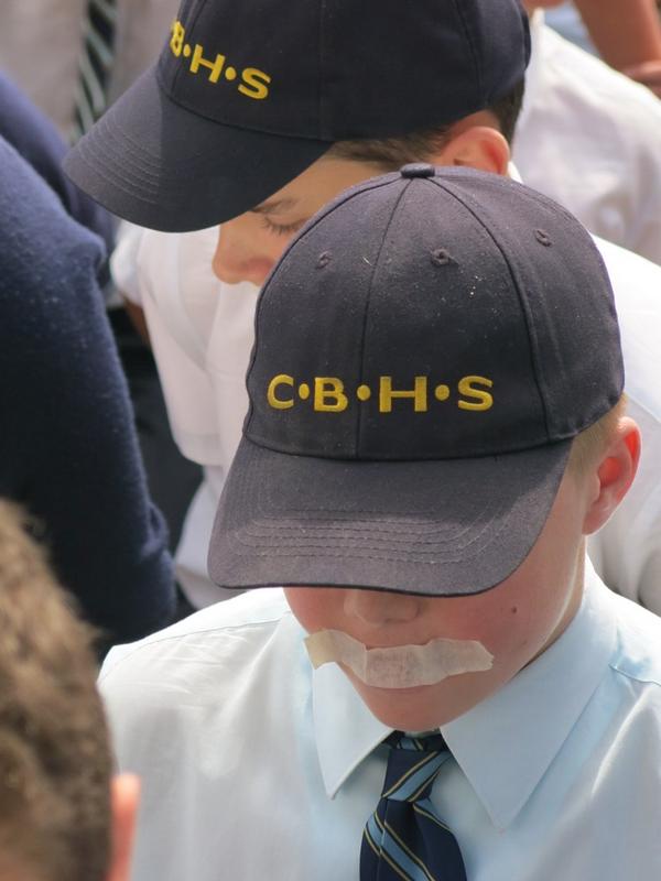 ERAforChange's tweet photo. #detentionfordetention Christian Brothers' High School Lewisham #auspol #studentsmakeaway #asylumseekers http://t.co/m2ZyIwkxP1
