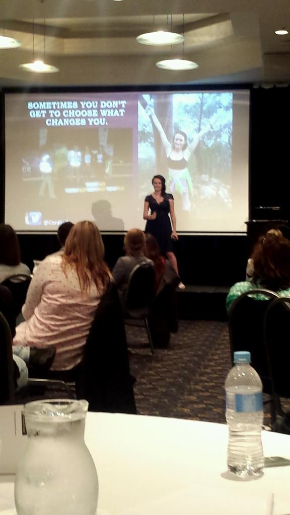 LiveWireNetwork's tweet image. Our final speaker for #livewirenetwork #conference is @Coraliejf You don't get to always choose what changes you.