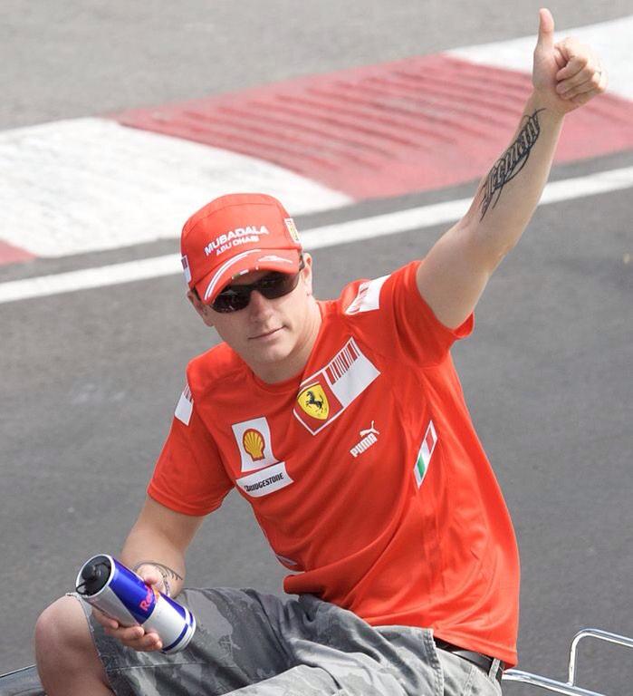 Happy birthday to my idol Kimi  Raikkonen   