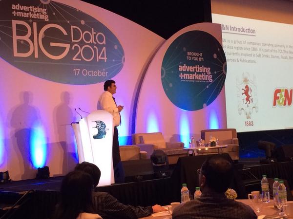 MarketingEds's tweet image. Up next,Jauhar Munit Shaikj,GM- marketing, F&amp;amp;N Dairies on data segmentation #bigdata2014