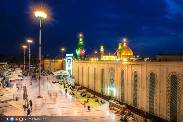 imamalinet's tweet photo. السلام عليك يا امير المؤمنين
The Holy Shrine Of Imam Ali Last Night
#العراق #iraq #najaf #imam_ali #Visit_iraq http://t.co/szXWdzPcWY