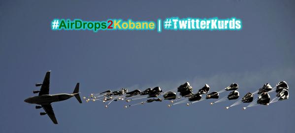KurdistanJiyane's tweet photo. #Airdrop2Kobane | #TwitterKurds
#KoridorToKobane
#WeaponsToKobane
#SOSKobane #SaveKobane http://t.co/djvW6E61Jv