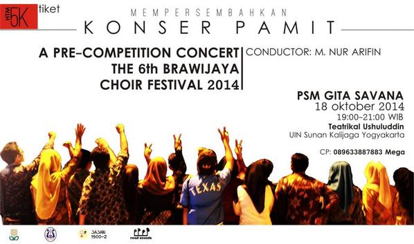 <a href="/BataviaMadrigal/">Batavia M Singers</a> 18/10/14 19.00 A Pre-Comp Concert Brawijaya Choir Fest di Teatrikal Ushuludin UIN | 5K 089677093544