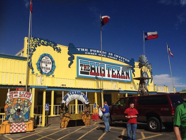 Calinadian23's tweet image. #TheBigTexan Home of the #72ozSteak