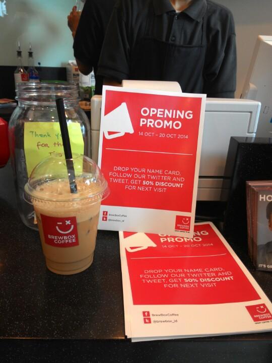 Yuk yg mau kopi gratis bisa mampir ke sini.. <a href="/brewbox_id/">BrewBox Coffee</a>