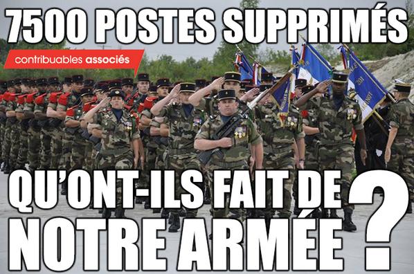 contribuables's tweet image. #1erRAMa dissout, #ValdeGrace fermé, 7500 postes supprimés, qu'ont-ils fait de notre #Armée ?
contribuables.org/2014/10/larmee…