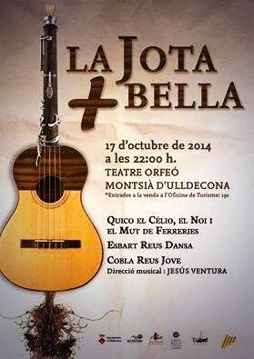 I avui La Jota+Bella torna a les Terres de l'Ebre. Us esperem a les 22h al Teatre Orfeó Montsià d'Ulldecona!!:)