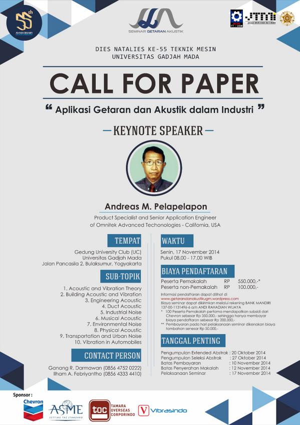 Seminar Getaran dan Akustik UGM #55thMesinUGM <a href="/MesinUGM13/">TeknikMesin UGM 2013</a> <a href="/MesinUGM12/">Teknik Mesin UGM 12</a> <a href="/MEUGM11/">MESIN UGM 2011</a> <a href="/mesinugm2010/">TEKNIK MESIN UGM '10</a> <a href="/DTM_UGM/">Departemen Teknik Mesin SV UGM</a> <a href="/mechex2014/">Mechex 2014</a>