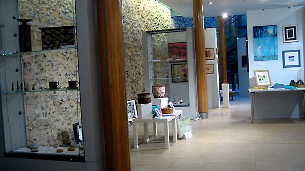 BurningBushBarn's tweet photo. Here's the show on the first day- it changes all the while so come and buy some great art while it's there! http://t.co/HDAMEBL5pG