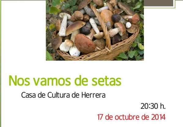 vecinosherrera's tweet photo. Charla #micología hoy a las 20.30 en la casa de cultura de Herrera de Duero http://t.co/R7M5TkdV6b