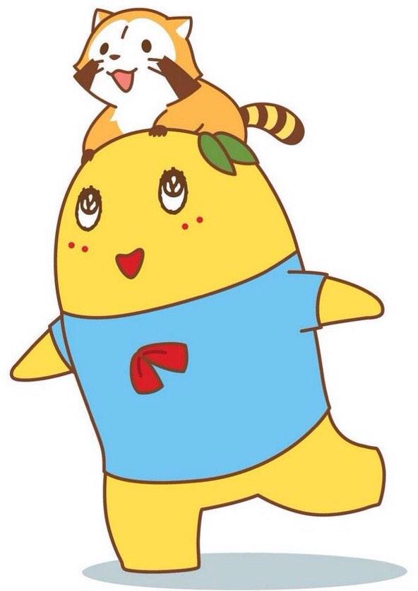 ラスカル 公式 בטוויטר Funassyi ふなっしーの頭の上はとっても居心地がよかったミャ