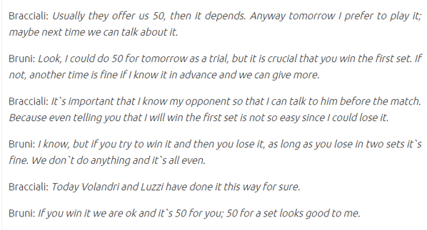 AnnaK_4ever's tweet photo. How to do match fixing via Skype. The full transcript (in ENG) of Bracciali's conversations: http://t.co/qTqqeGgmYo http://t.co/Luuu1gJjkm