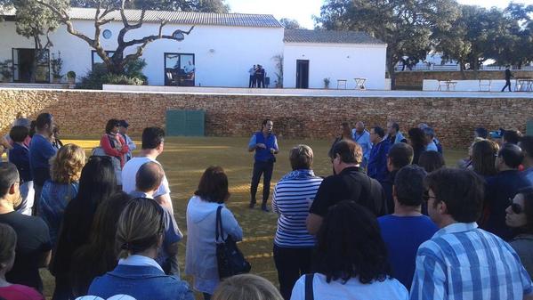 Clases de #Toreo a #ReservaTauro #Ronda pels clients <a href="/calygas/">Calygas</a>.