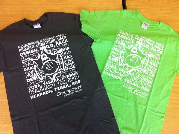 Who wants to win a International Final T- shirt? RT to win #Greenpowertrust