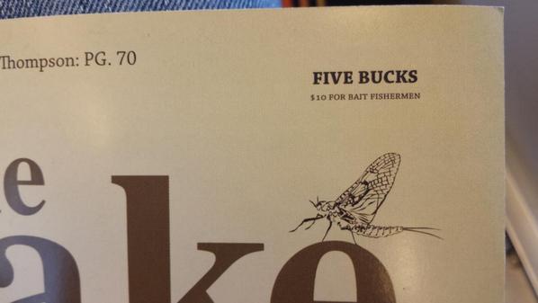 FlyGearReviews's tweet photo. One of the many reasons why I love the Drake magazine.... http://t.co/SZNWmToqZc