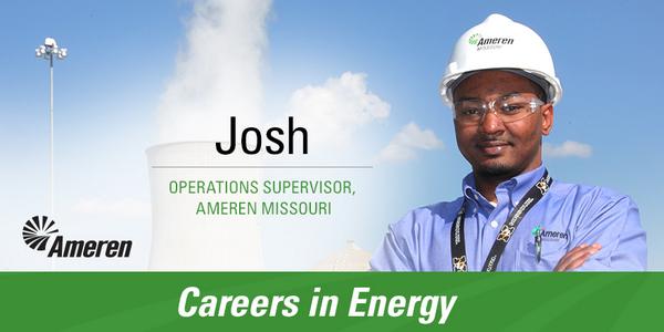 Josh draws on his engineering &amp; MBA degrees to tackle challenges in the nuclear energy industry. #CareersInEnergyWeek