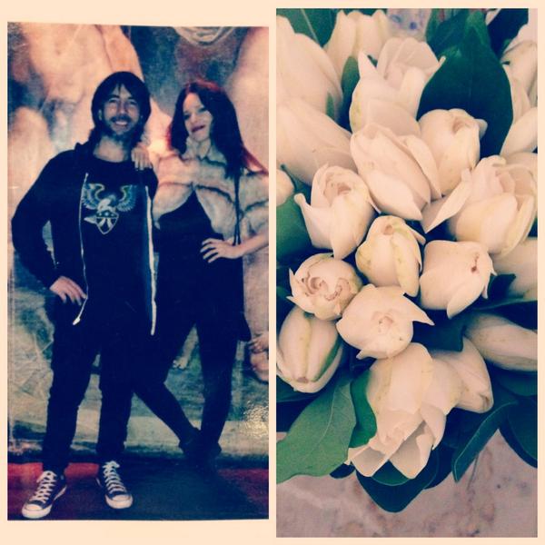 Laquevedoshow's tweet photo. Felices #2 años amor! Vamos por todo! #QTCV @Facetattoo http://t.co/05XzA3I6iW