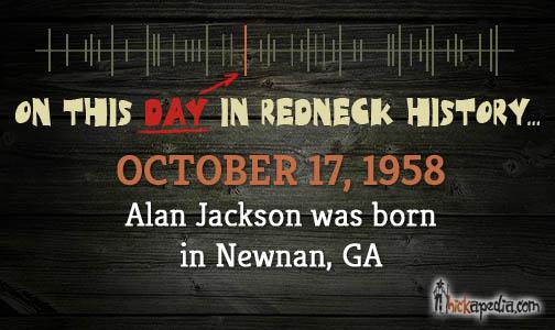 Happy birthday to Alan Jackson!    