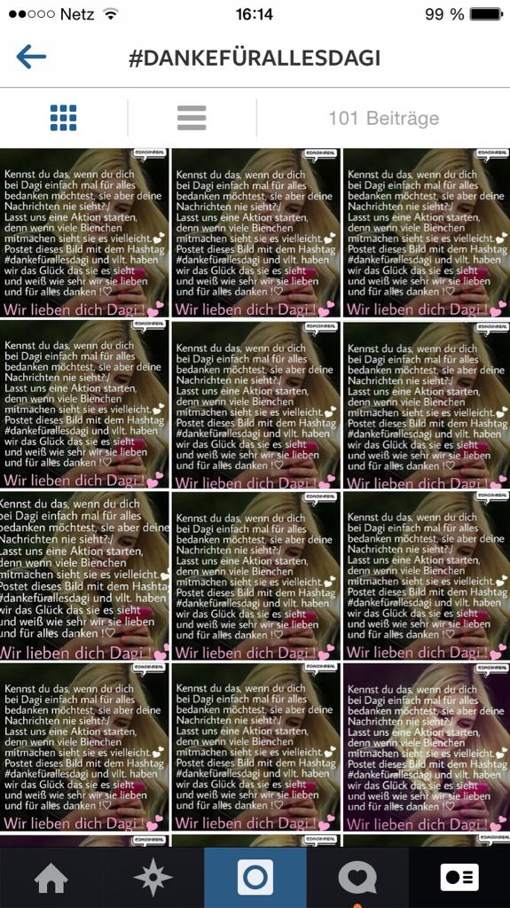 OMG - habs erst jetzt auf Instagram entdeckt 😭❤️ ihr seid so unfassbar lieb &amp; süß zu mir - das ist einfach WAHNSINN!