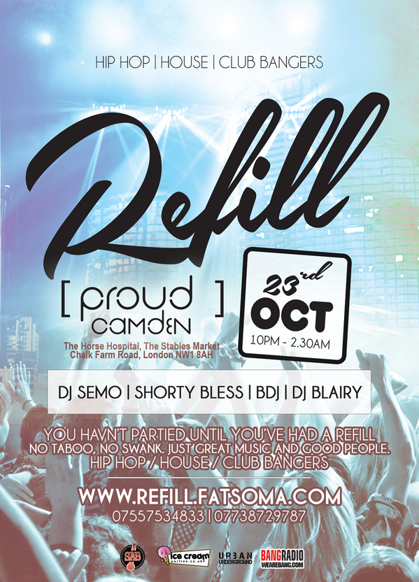 bdjofficial's tweet photo. Next Thursday is going to be a madness!!
#IceCreamFamily #Refill #LDNUnderground
Tickets http://t.co/TFVApdRc6D http://t.co/jZVcyn6qFI