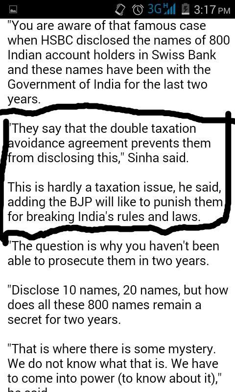 Komal_Indian's tweet photo. Y.Sinha had once said disclosing names involves no #TaxationIssue !!
#BJPBlackMoneyDhokha
http://t.co/gJ4ndwDGJT http://t.co/nQd77UxwAv