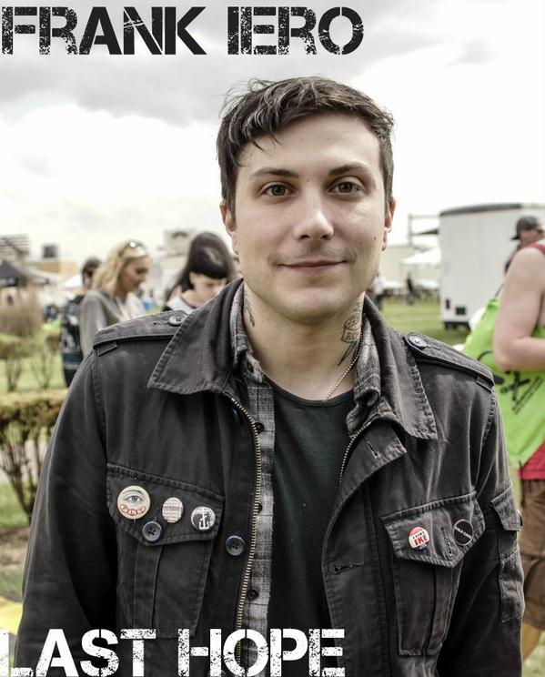 LastHopeJournal's tweet image. in our magazine will be two posters with @FrankIero