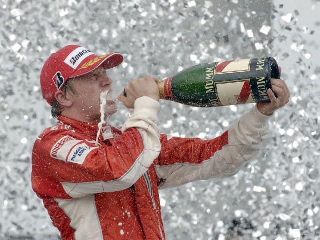 Happy Birthday to Kimi Raikkonen. Have a drink to 35 years on this planet!  