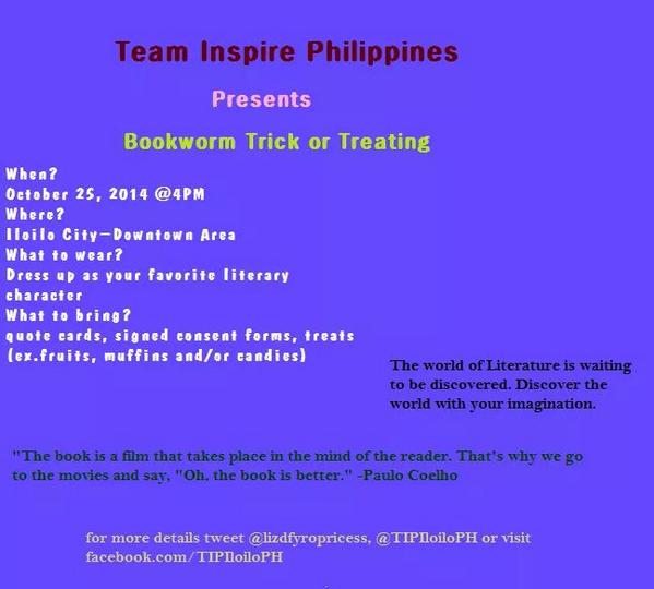 TInspirePH's tweet photo. Hi! Have you decided what to wear on the 25th? Check out the photo to know what we have in store. #ReadWithTIP http://t.co/JRDjvoZVy6