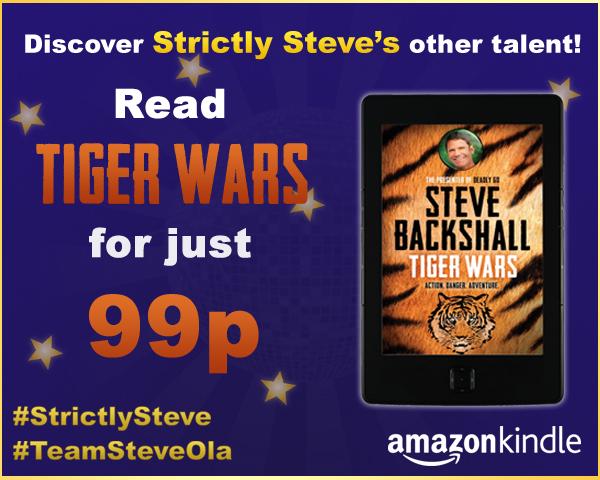 the_orionstar's tweet photo. Good Luck @stevebackshall! We can’t wait for #SCD14 so we're reading TIGER WARS! Only 99p http://t.co/xumHBVqvRX http://t.co/FVgo0kXQ0G