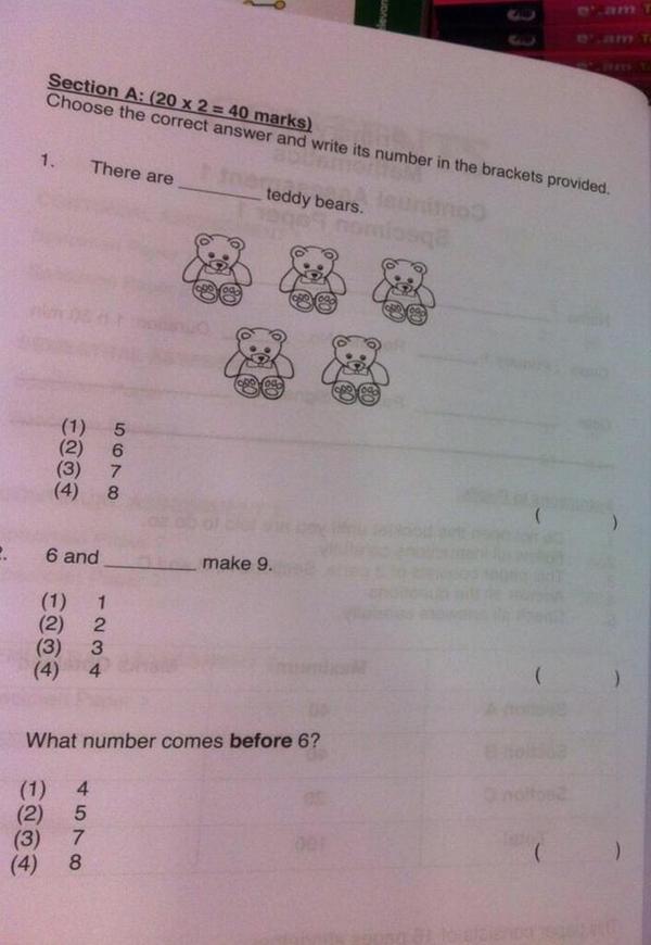 9GAG's tweet photo. I miss the days when math was this simple 😩 http://t.co/WpbND5aL6l