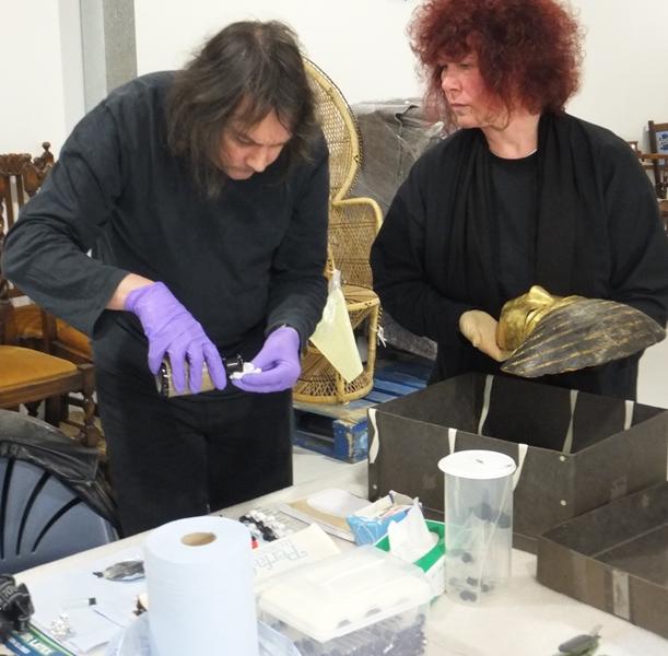 Wigan Museums on Twitter "Dr Stephen Buckley & Prof Joann Fletcher