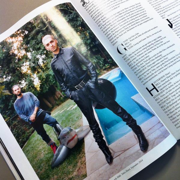 INTERVIEW_de's tweet photo. FirstPics from @tokiohotel shooting by @BradElterman exclusively here http://t.co/rumTn5rsQa @tokio @TokioHotel_Info http://t.co/qLf5fw1q8J
