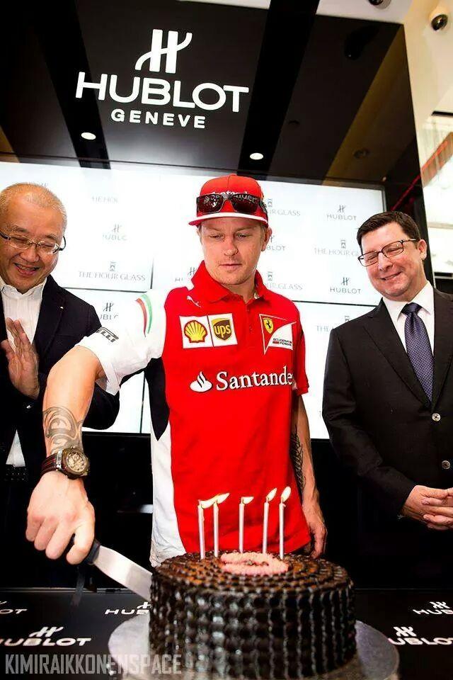 Happy Birthday to Kimi Raikkonen! 