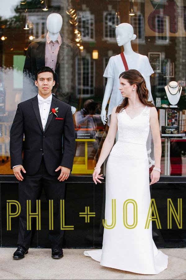 Phil and Joan know how to pose.