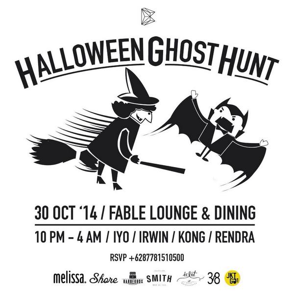 [EVENT](30/10/14) We'll be at <a href="/FABLE_ALLin/">FABLE by ALL IN</a> "HALLOWEEN GHOST HUNT" by <a href="/Broadway_ent/">Broadway Ent.</a>. See you there fellas! #3delapan