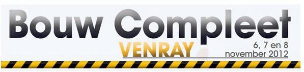 Agendeer nu alvast: @BouwCompleet_EH in Venray op 4,5 en 6 November 2014! #Bouwevent samen met <a href="/VanEnckevortBV/">Van Enckevort</a> #event