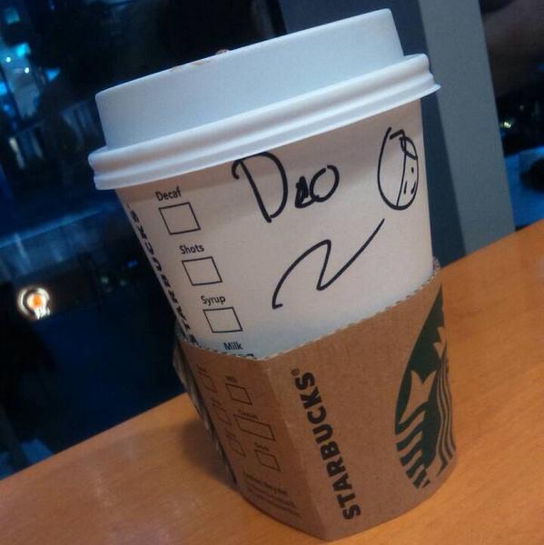 Guys!! Tiket presale masih dijual nih di Starbucks Sency! Ayoo dibeli dan temukan si pemilik minuman di bawah ini :)