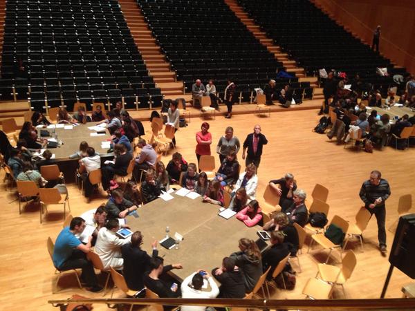 Nos lycéens sont très présents lors des ateliers !  #ebraclemi #Assises2014