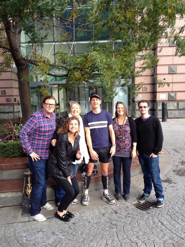 JABrooks12's tweet image. #ResourceSolutions Sales Director @RSDaveBarr arrives at Colt. Awesome effort!