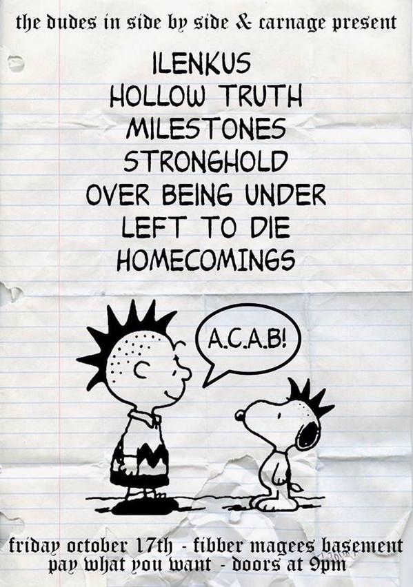 Playing this tonight. Get down early to check out de lads in Homecomings. Also playing a shneaky new tune!