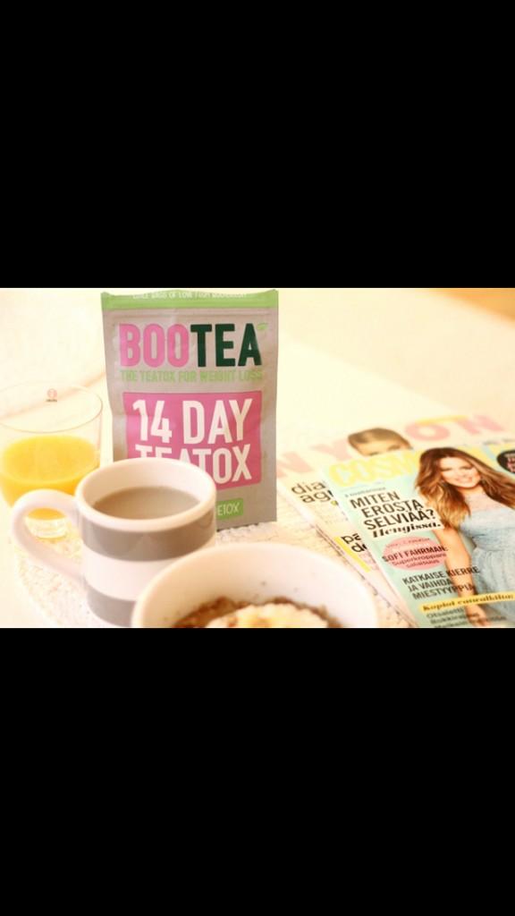 @BooTeaFitness is amazing!! Tastes soooo nice too... Absolutely LOVE this #cleanse #detox #health #beautifulskincare
