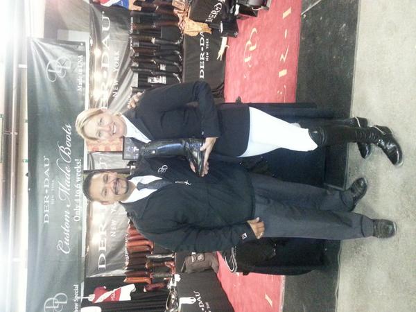 Our CEO/Designer Joseph Der Jr with Schuyler Riley @ Penn National!