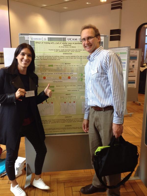 Meryposas12's tweet photo. We start #CIAPSE2014 @UCAM @UCAM_CAFD @UCAM_CAFD_Arete @jeancote46 http://t.co/mDrv9OixQj