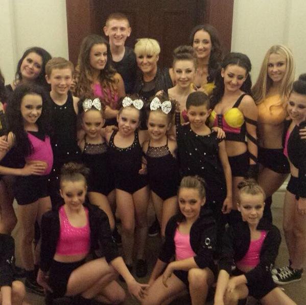 DANCE_DYNAMIX's tweet photo. Students and Teacher all looking fab for last nights at the Barclays Globes Event at St George's hall #DanceDynamix http://t.co/NaKHhEdsGI