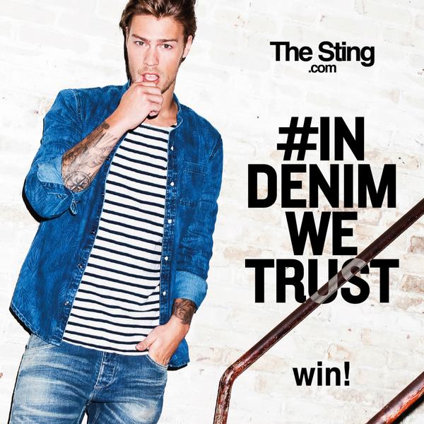 THESTINGnetwork's tweet photo. #INDENIMWETRUST - Retweet en maak kans op een gratis denim naar keuze! http://t.co/XtSNaARUV6