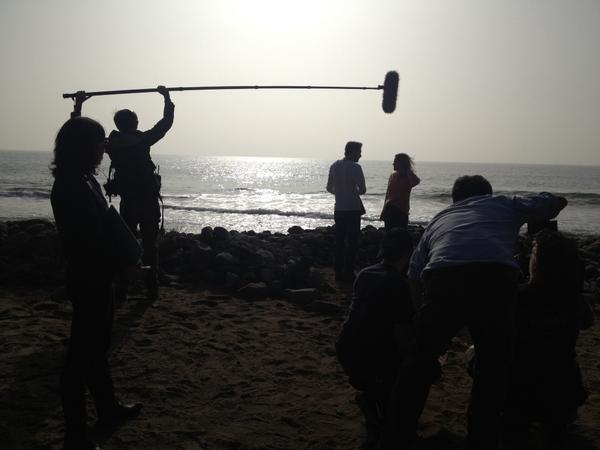 Boom on the beach with <a href="/SkeetMe1/">Skeet Ulrich</a> &amp; I filming <a href="/PointMugufilm/">Point Mugu film</a> #ShotInTheDark #shortfilms <a href="/contourfossa/">EMMA WILLIS MAKEUP & HAIR</a> <a href="/FrancisDreis/">Francis Dreis</a>
