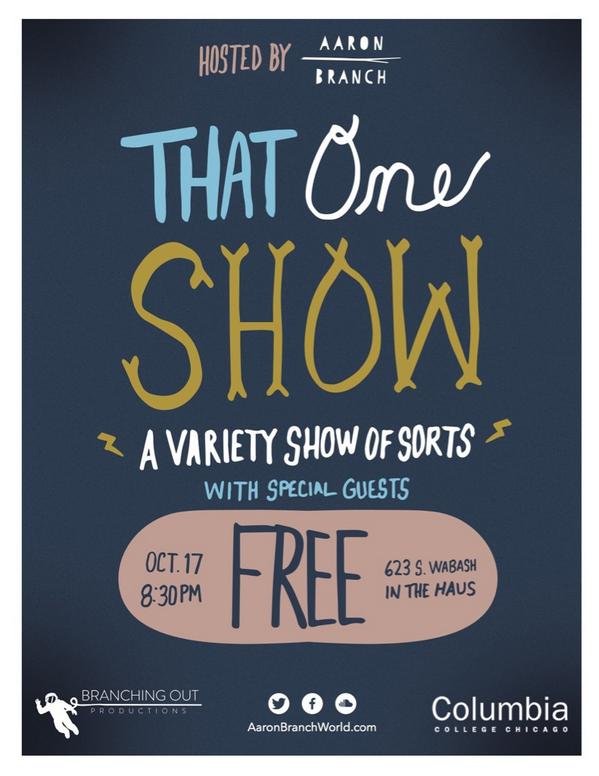 AaronBranchWrld's tweet photo. Tonight is the night!! @NotCaeJones @EliasAbid @DayVidHughes @JoelBoydTV #Melo #Fake #SydneyBack #HAUS #ThatOneShow http://t.co/6pnbSTczMd