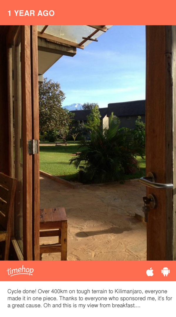 Mash16's tweet photo. Can't believe this was a year ago now. An incredible trip and journey with amazing people. http://t.co/Ae8ankljFy http://t.co/MXLoq1tSon